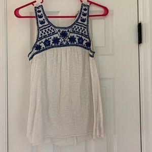 3/$15 AE Embroidered Tank